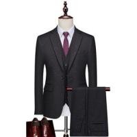 ราคา Set: Plaid One Buttoned Blazer + Vest + Dress Pants (1132851071)