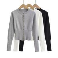 ราคา Long Sleeve Plain Loose-Fit Cardigan (1130118979)