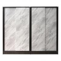 ราคา ตู้เสื้อผ้าบานเลื่อน 240 ซม. รุ่น B290 ลายหินอ่อน สีโอ๊ค [ไม่รวมประกอบ] (10337280)