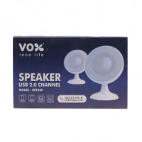ราคา VOX ลำโพงต่อคอม ch SPK200 สีขาว (10371915)