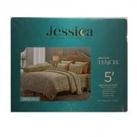 ราคา JESSICA ชุดผ้าปู 5 ฟุต 5 ชิ้น รุ่น T844 สีเหลือง (10367817)