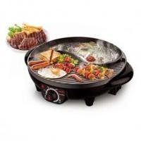 ราคา HANABISHI กระทะปิ้งย่าง ชาบู รุ่น BBQ-01S (10279354)