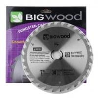 ราคา BIGWOOD ใบเลื่อยวงเดือน 7 นิ้ว 30T (10020044)