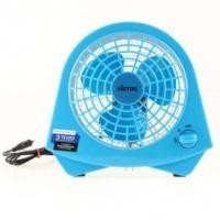 ราคา VICTOR พัดลมแฟนซี 7 นิ้ว รุ่น BX-119 สีฟ้า (10280405)