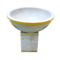 ราคา KARAT เครื่องปั้น ชุดอ่างบัว พร้อมขา 70 ซม. สีเทา (10379124)