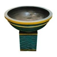 ราคา KARAT เครื่องปั้น ชุดอ่างบัว พร้อมขา 70 ซม. สีเขียว (10379123)