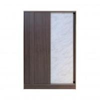 ราคา ตู้เสื้อผ้า บานเลื่อน 120 ซม. รุ่น June ลายหิน สีโอ๊ค [ไม่รวมประกอบ] (10387894)