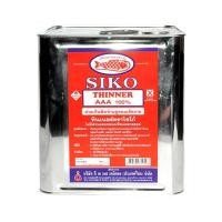 ราคา SIKO ทินเนอร์ AAA ขนาด 10 กิโลกรัม รุ่น ฉลาก สีแดง 1 (ปี๊บ) (10001955)