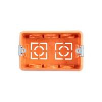 ราคา บล็อคฝังพลาสติก 2x4 นิ้ว สีส้ม (10004446)