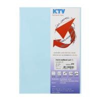 ราคา KTV กระดาษทำปก A4 120 แกรม 50 แผ่น เบอร์ 11 สีฟ้าอ่อน (10029439)
