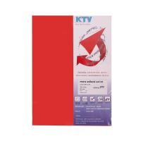 ราคา KTV กระดาษทำปก A4 120 แกรม 50 แผ่น เบอร์ 25 สีแดง (10029449)