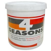 ราคา TOA สีน้ำภายนอก-ด้าน 4 SEASONSรุ่น A1000 สีขาว (5 แกลลอน) (10036575)