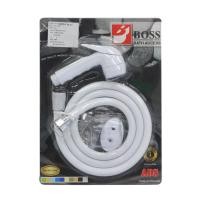 ราคา BOSS ชุดสายฉีดชำระ PVC รุ่น S604 สีขาว (10041718)