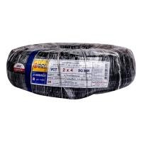 ราคา BCC สายไฟ IEC53 (VCT) 300/500V 2x4 Sqmm. ยาว 100 เมตร (10044467)