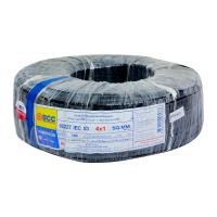 ราคา BCC สายไฟ IEC53 (VCT) 300/500V 4x1 Sqmm. ยาว 100 เมตร (10044563)