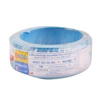 ราคา BCC สายไฟ IEC01 (THW) 1x1 Sqmm. ยาว 100 เมตร สีฟ้า (10044975)