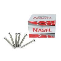 ราคา NASH ตะปูเกลียว แฉกแบน 4 x 5/8 นิ้ว (กล่อง 1000) (10050191)