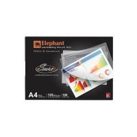 ราคา ELEPHANT พลาสติกเคลือบบัตร A4 ชัวร์ (กล่อง 100 แผ่น) (10059415)