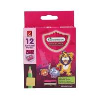 ราคา MASTER ART สีไม้สั้น 12 สี ซุปเปอร์ไบรท์ (10076777)