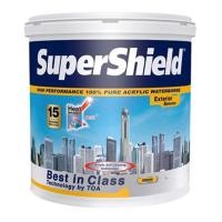 ราคา TOA สีน้ำผสมภายนอก-เนียน SUPERSHIELD สีเบส A (10078657)
