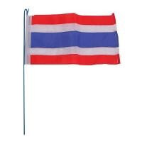 ราคา ธงชาติรับเสด็จ พร้อมก้าน 20 x 30 ซม. (10098118)