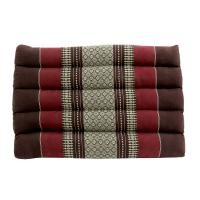 ราคา หมอนสามเหลี่ยม 45x50x43 ซม. ผ้าขิด ลายเหลี่ยม สีน้ำตาลเข้ม (10120637)