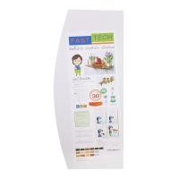 ราคา FASTTECH แผ่นชั้นไม้ขอบโค้ง 25x60 ซม. รุ่น WSC2560 สีขาว (10127503)