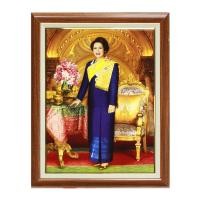 ราคา กรอบรูป ขนาด 15x20 นิ้ว รุ่น 9566 รูปพระราชินี (10157865)
