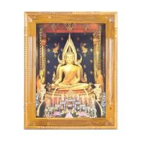 ราคา กรอบรูปไม้สัก ขนาด 15x20 นิ้ว รุ่น 9372 รูปพระพุทธชินราช (10158673)