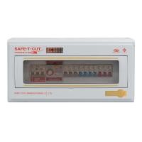 ราคา SAFE-T-CUT ชุดเครื่องตัดไฟ 10 ช่อง 63A รุ่น RCBO (10158778)
