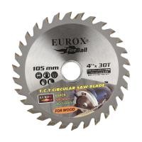 ราคา EUROX ใบเลื่อยวงเดือน 4 นิ้ว 30T (10182647)