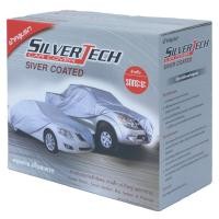 ราคา SILVER TECH ผ้าคลุมรถยนต์ รถกระบะ สีเงิน (10184244)