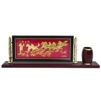 ราคา กรอบรูป มีที่เสียบปากกา ขนาด 7x20 นิ้ว รูปม้า 8 ตัว (10189459)