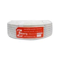 ราคา ZEBERG ท่ออ่อน PVC 16 มม. ยาว 50 เมตร สีขาว (10194976)