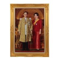 ราคา กรอบรูปหลุยส์ ขนาด 20x30 นิ้ว รุ่น 9400 รูปรัชกาลที่ 9 และพระราชินี (10197757)