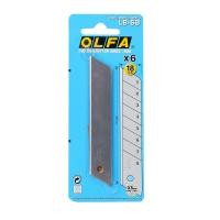 ราคา OLFA ใบมีดคัตเตอร์ใหญ่ 18 มม. รุ่น LB-6B (10241491)