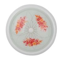 ราคา FINEXT โคมไฟเพดาน 32 วัตต์ ขอบขาวอีโค่ ลายกุหลาบแดง รุ่น C1 (10243523)