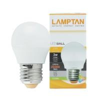 ราคา LAMPTAN หลอดไฟ LED BALL 3 วัตต์ (Warm White) (10255128)
