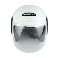 ราคา NAKOYA หมวกกันน็อค POP สีขาวใส (10257550)