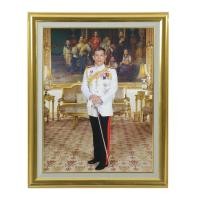 ราคา กรอบรูป ขนาด 15x20 นิ้ว รุ่น 9601 รูปรัชกาลที่ 10 (10258360)