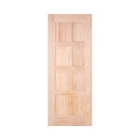 ราคา WINDOORS ประตูไม้สน นิวซีแลนด์ 80x200 ซม. รุ่น L116-8 สีน้ำตาล (10266374)