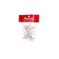 ราคา FINEXT กิ๊บรัดสายไฟ 8 มม. (แพ็ค 50) (10288689)