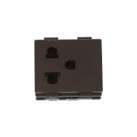 ราคา HACO ปลั๊กฝังเดี่ยว 3 ขากราวด์ รุ่น W8416V-ST (10295255)