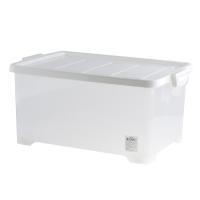 ราคา DECOS กล่องพลาสติกมีล้อ 50 ลิตร รุ่น 5116 สีขาว (10325992)