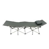 ราคา DECOS เตียงนอนสนาม พับได้ รุ่น แคนู B301S สีเขียว (10326778)