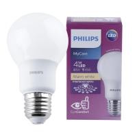 ราคา PHILIPS หลอดไฟ LED BULB A60 4 วัตต์ รุ่น My Care (Warm White) (10334105)