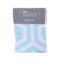 ราคา DECOS ปลอกหมอนข้าง ลายกราฟฟิก สีเขียวมินต์ (10340164)