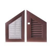 ราคา MARINE จั่วช่องลม PVC 30x50 เซนติเมตร สีโอ๊ค (10340621)