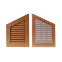 ราคา MARINE จั่วช่องลม PVC 40x60 เซนติเมตร สีสัก (10340633)