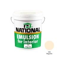 ราคา DELTA NATIONAL สีน้ำทาภายใน แบบด้าน รุ่น 324 สีจำปี (5 แกลลอน) (10350506)